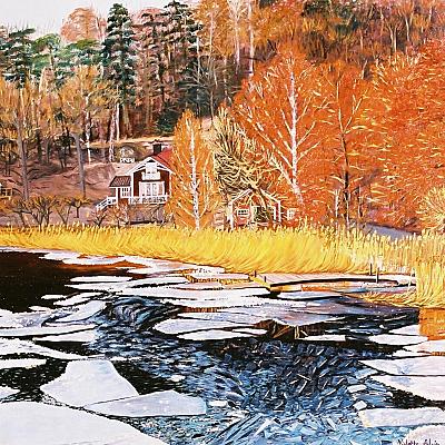 Fonte des glaces à Lidingö